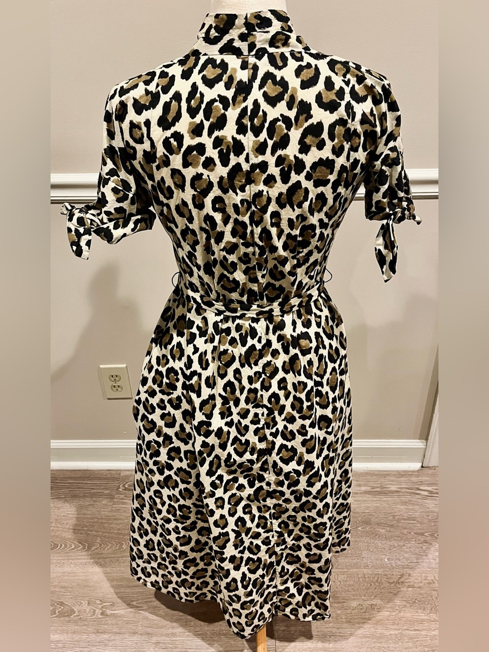 ZARA ZW Collection Leopard Print Midi Dress - Picture 7 of 7
